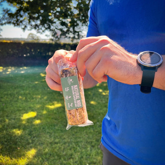 Natural NRG: Rolled Oat Flapjack Energy Bar (Vegan) 70g-1