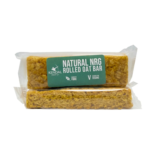 Natural NRG: Rolled Oat Flapjack Energy Bar (Vegan) 70g-0