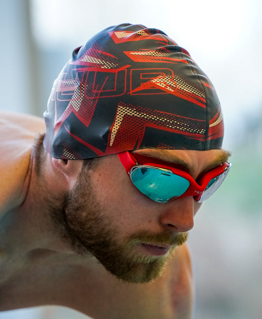 HUUB Vision Swim Goggle | Comfort-fit, All-Round Visibility, Mirror Lens